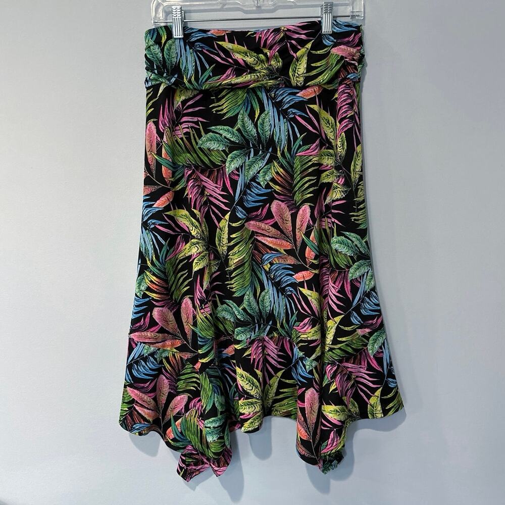 Tropical Handkerchief Skirt Women's Large